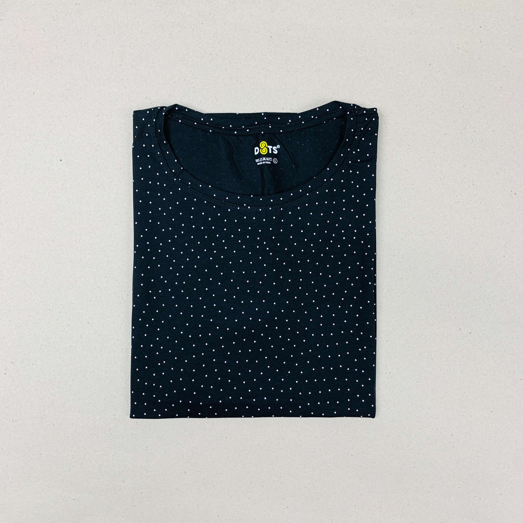 Dots Ladies Printed T-Shirt