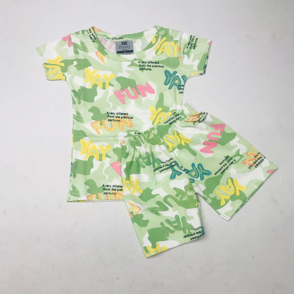 Pretty Kids Shorts Set