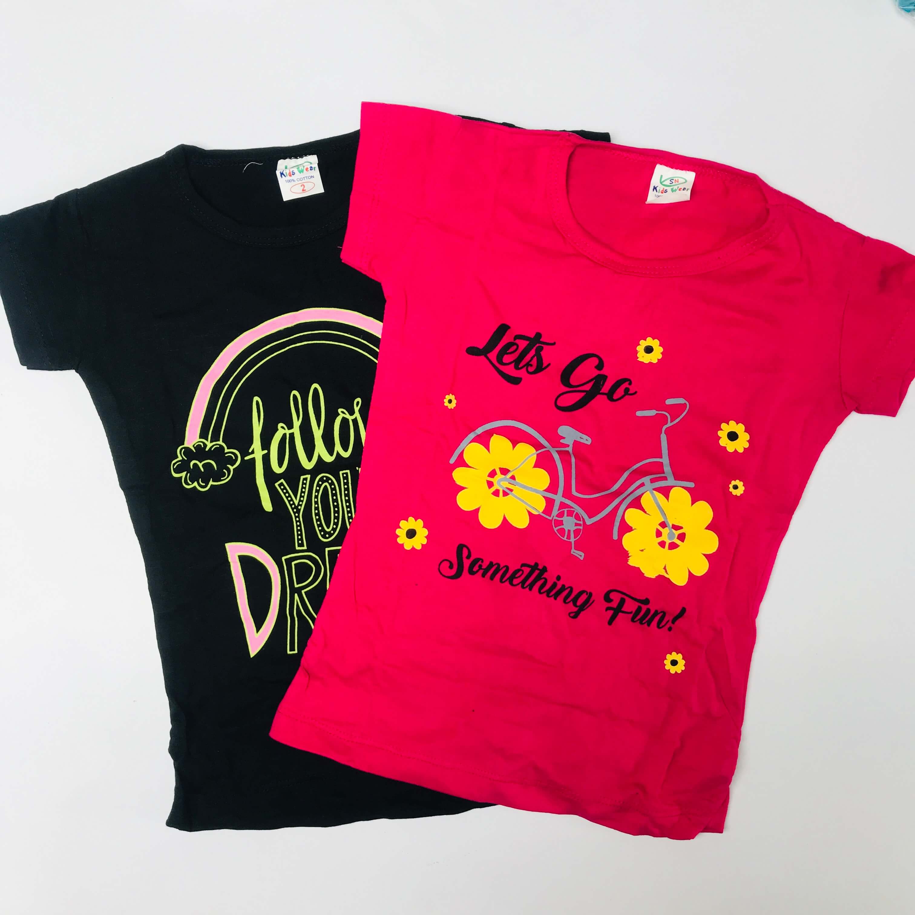 Girls Top Combo Pack of 2