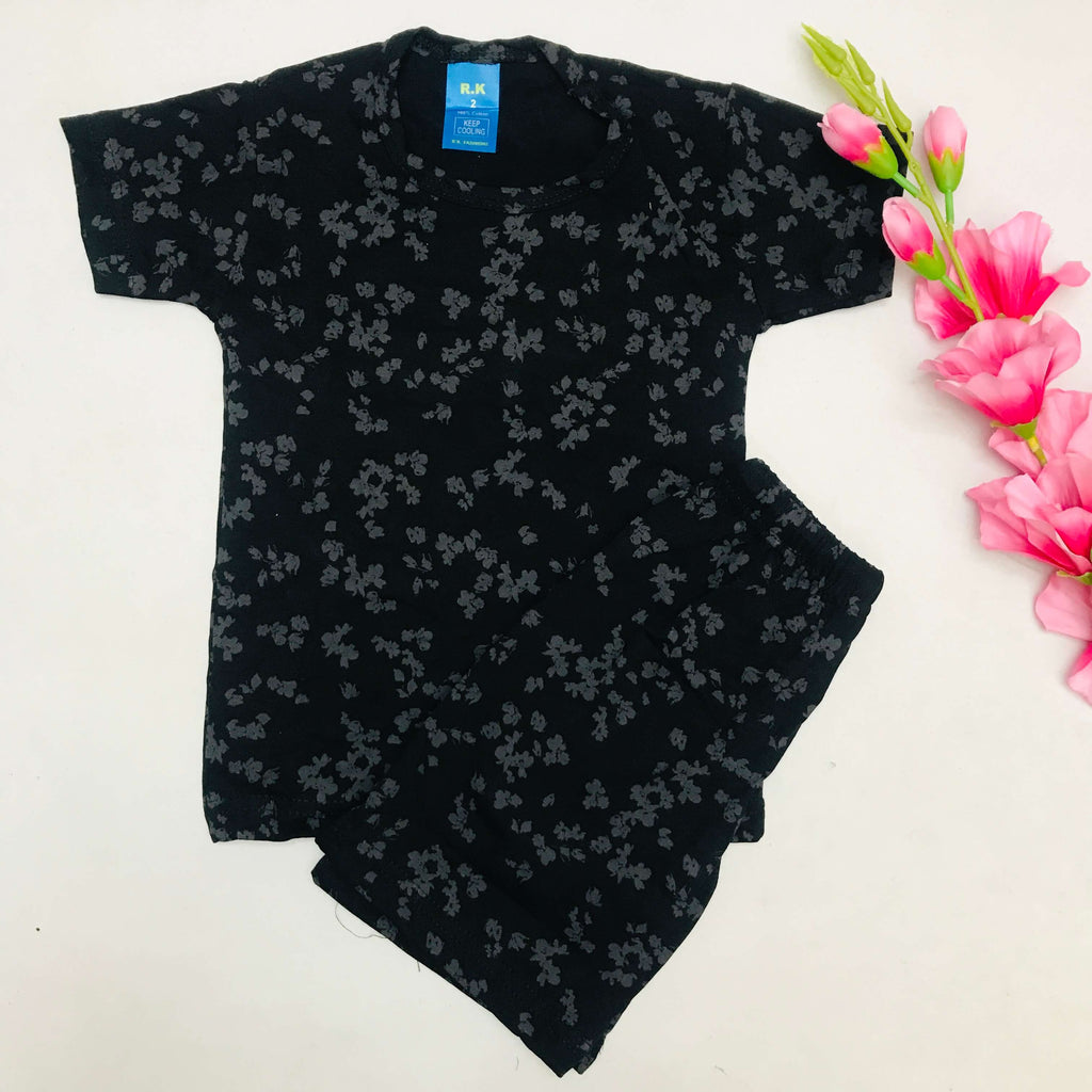 Kids Printed Shorts Set