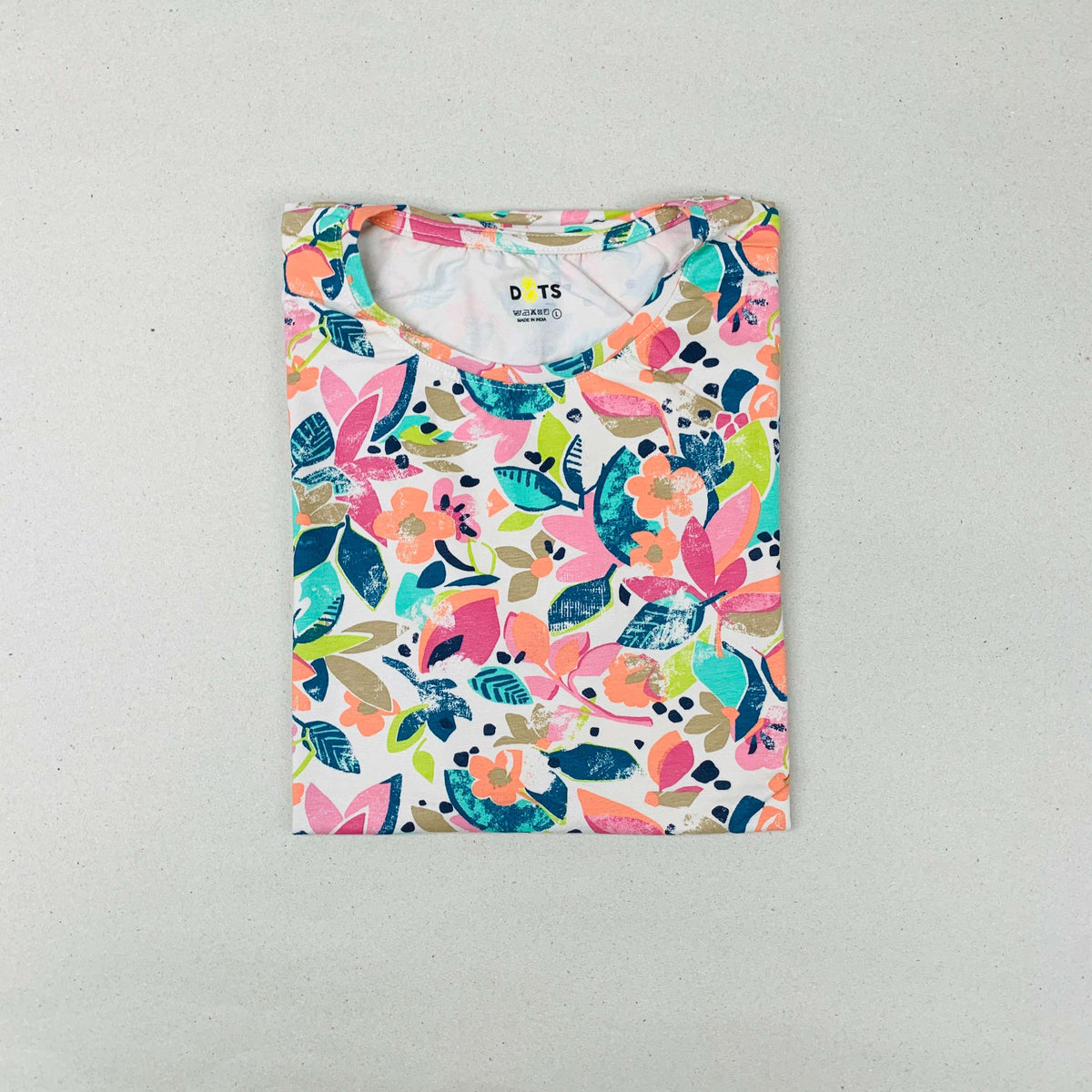 Dots Ladies Printed T-Shirt