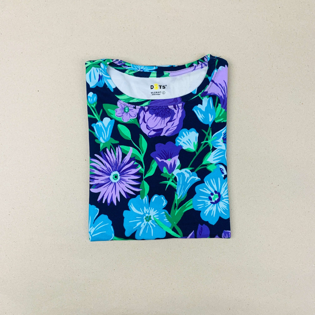 Dots Ladies Printed T-Shirt