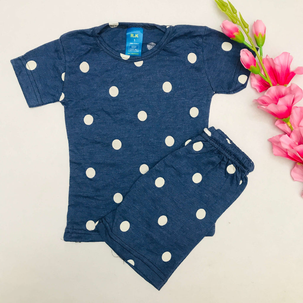 Kids Printed Shorts Set