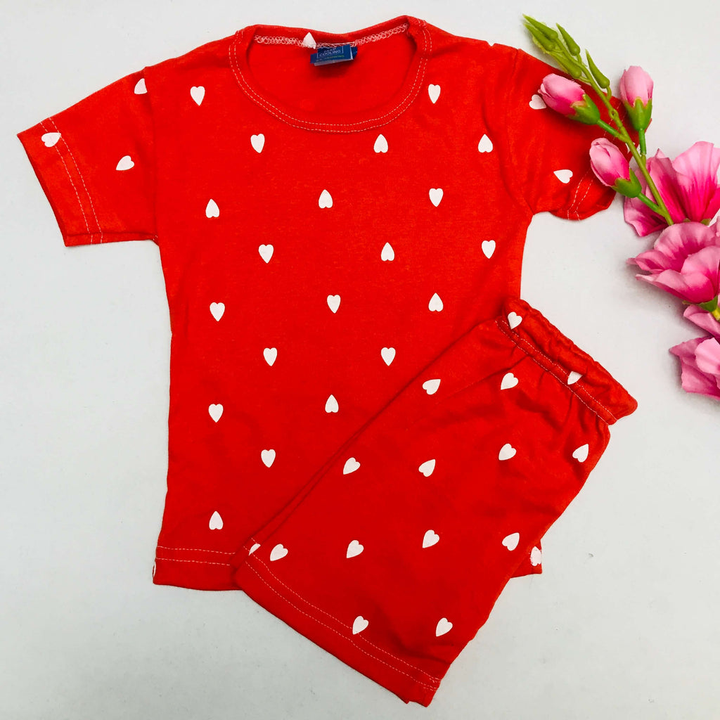 Kids Printed Shorts Set