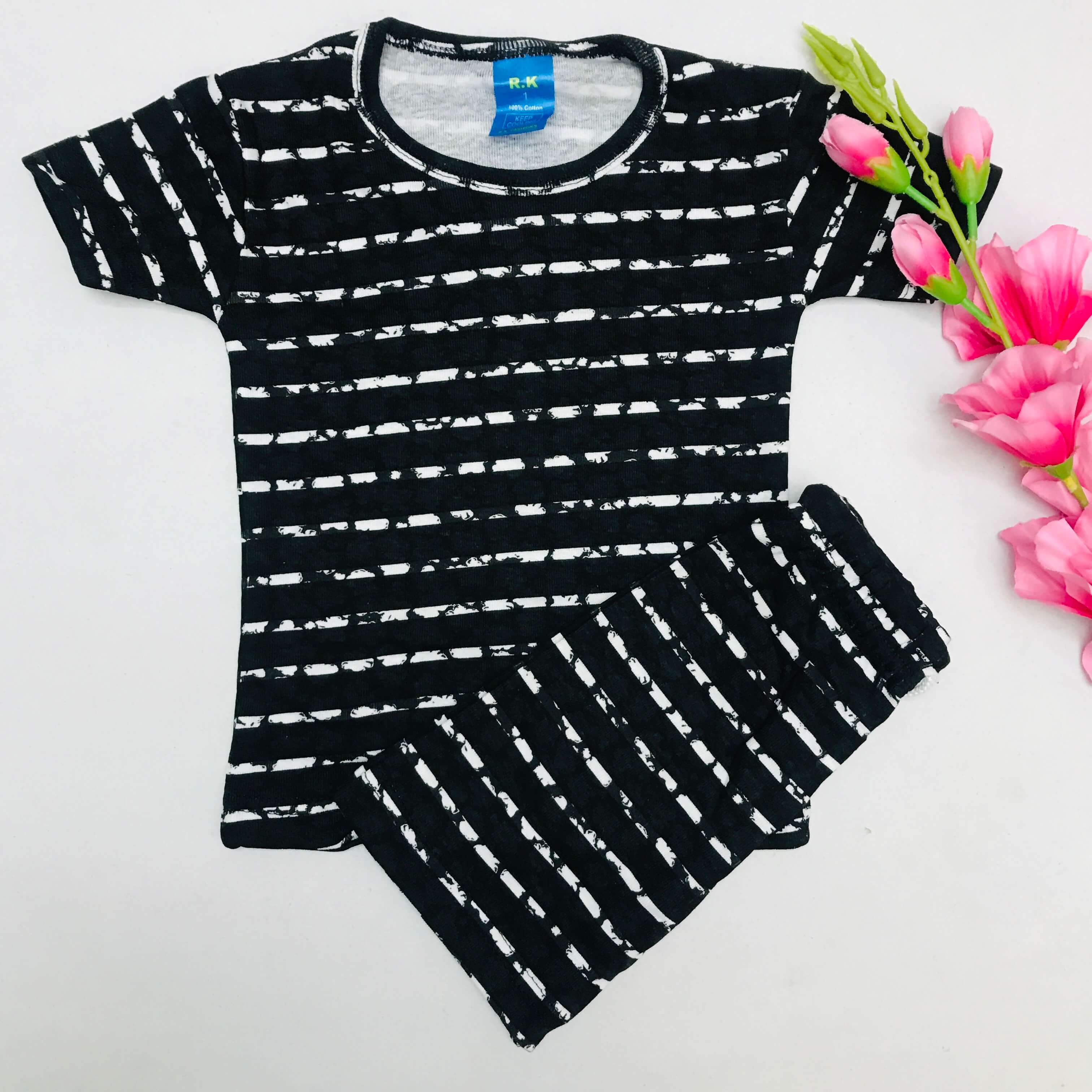 Kids Printed Shorts Set