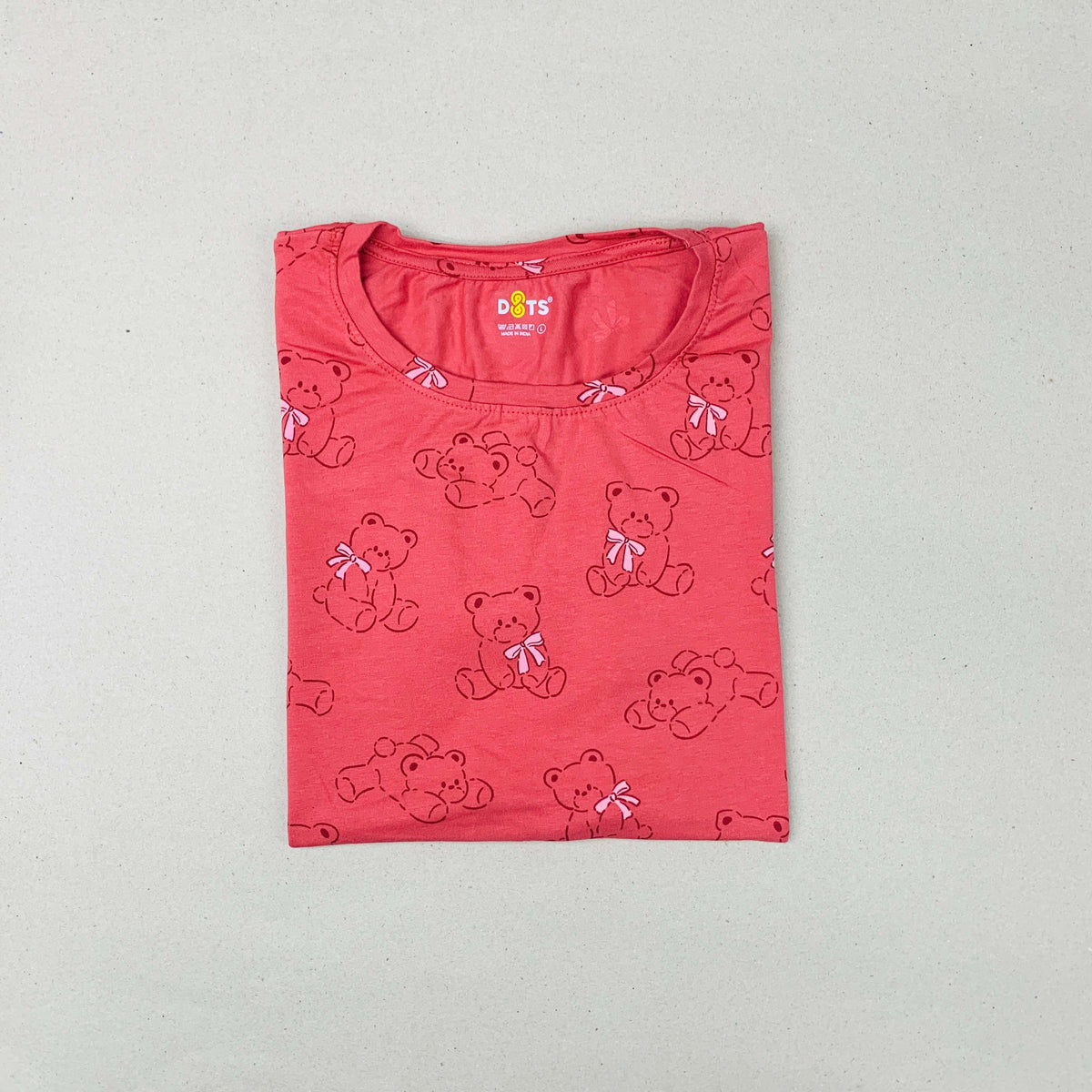 Dots Ladies Printed T-Shirt