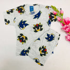 Kids Printed Shorts Set