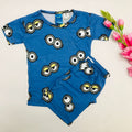 Kids Printed Shorts Set