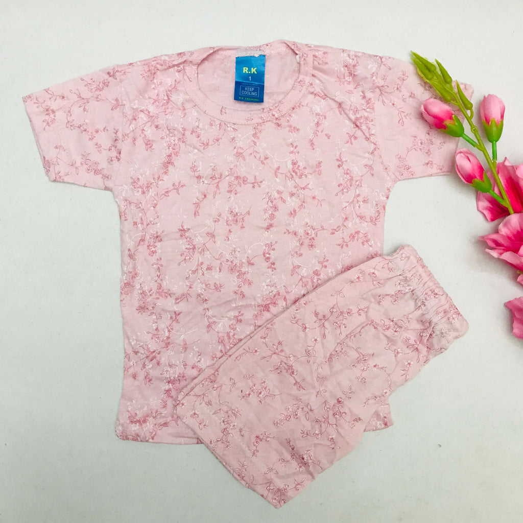 Kids Printed Shorts Set