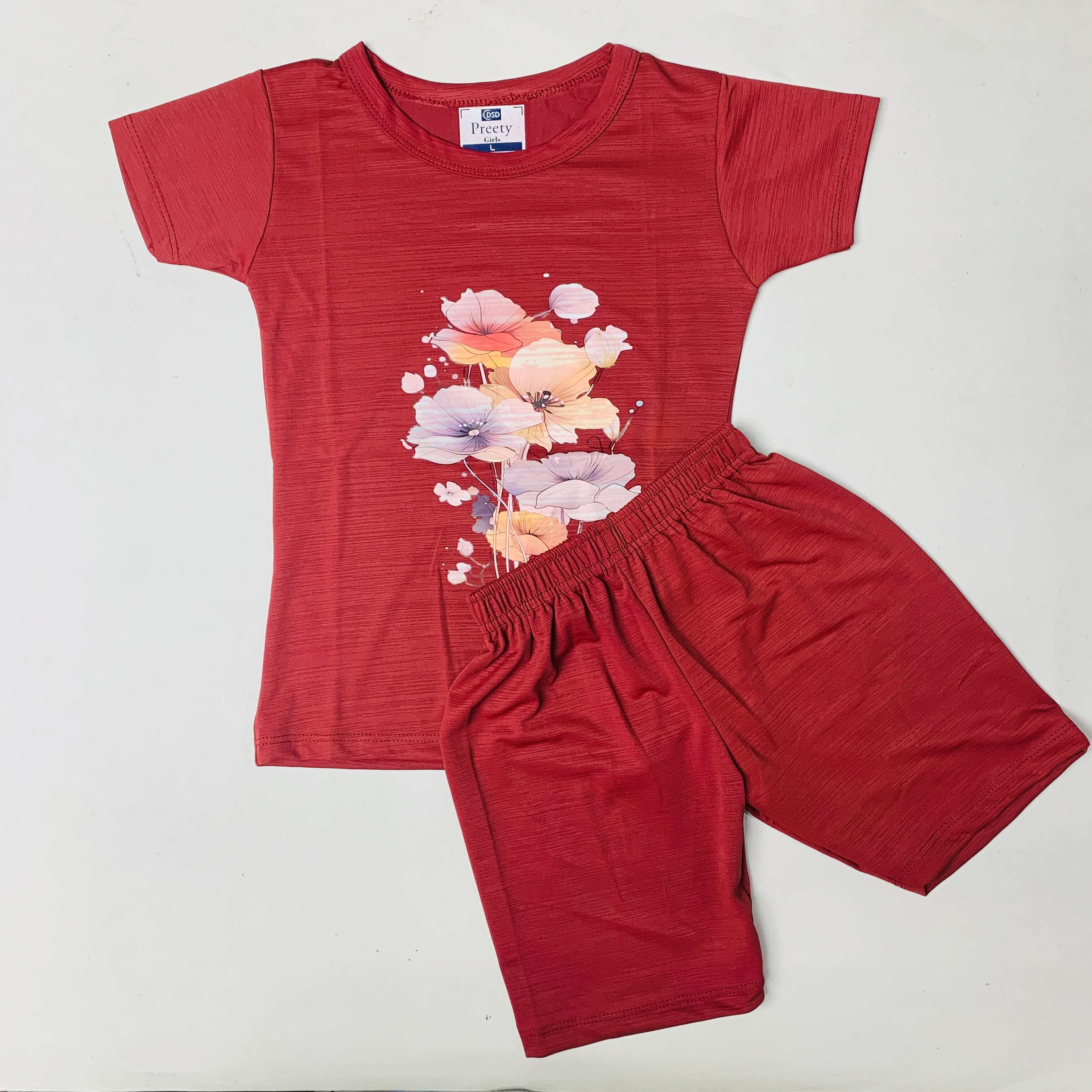 Girls Shorts Set