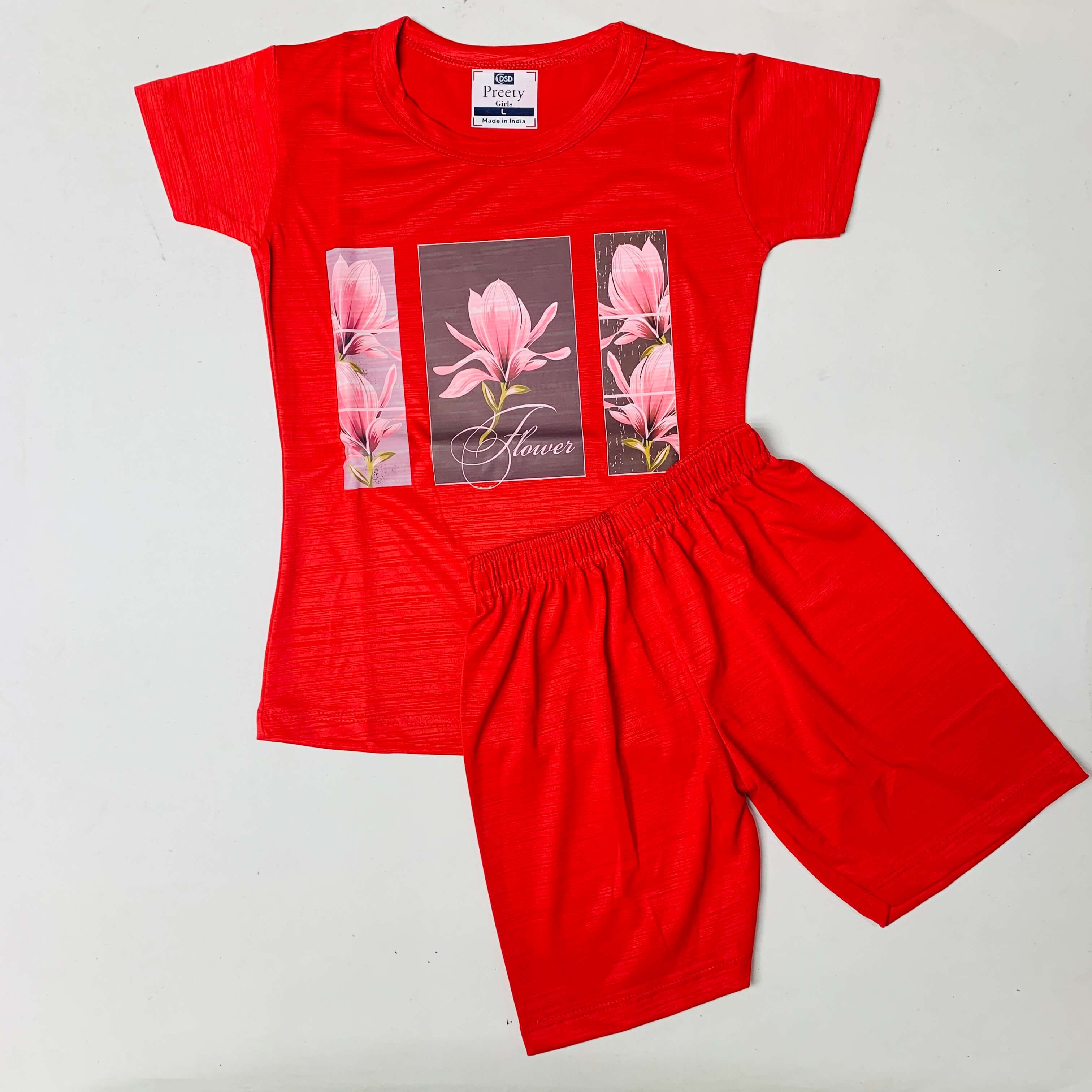 Girls Shorts Set