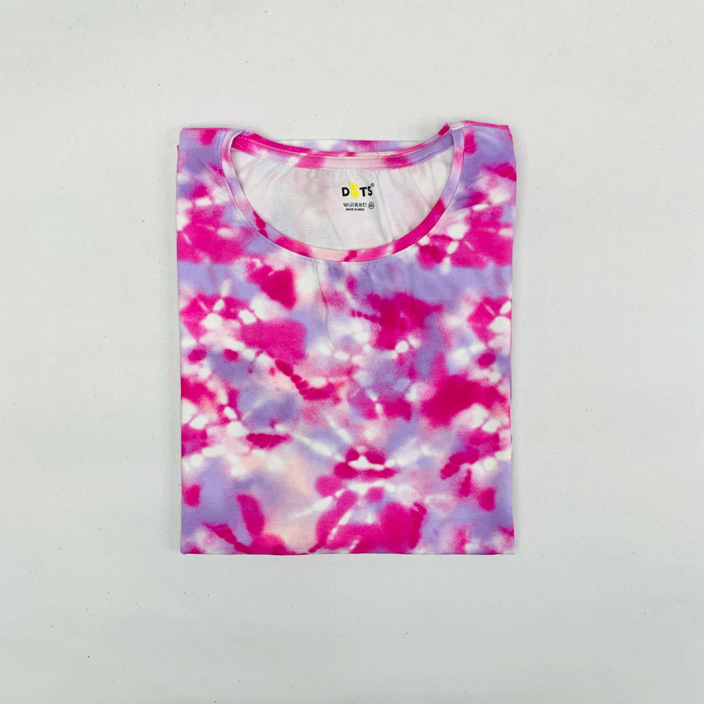 Dots Ladies Printed T-Shirt