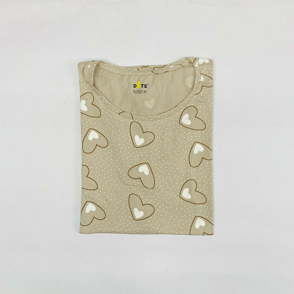 Dots Ladies Printed T-Shirt