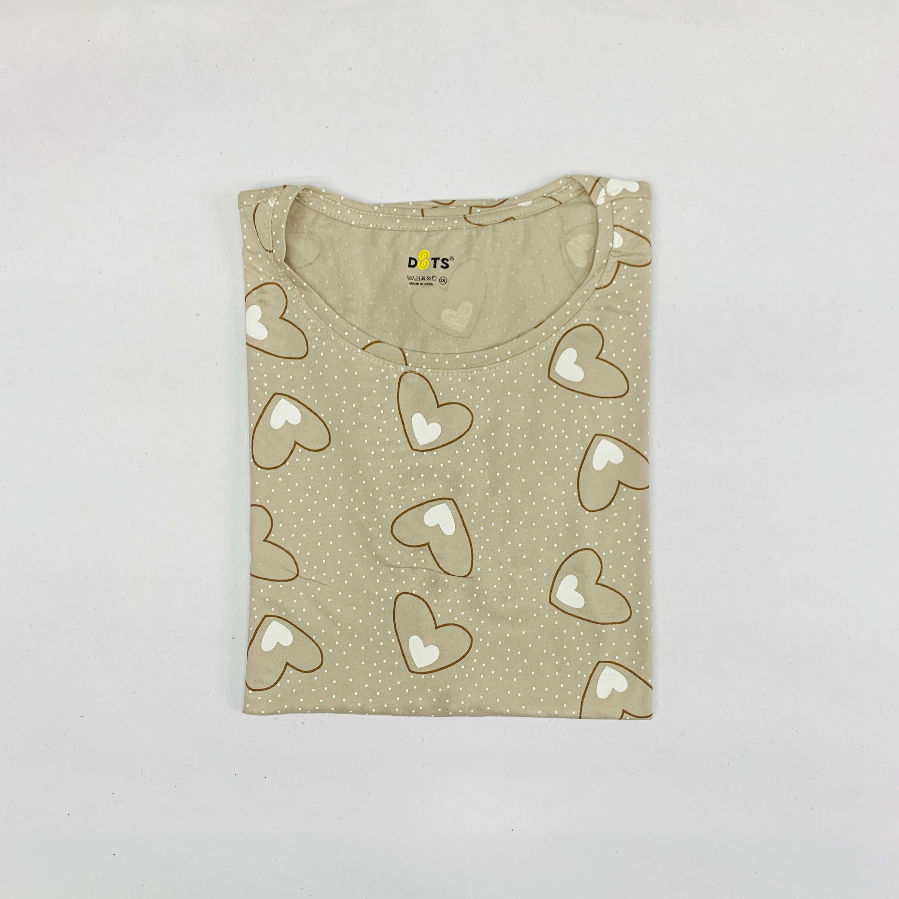 Dots Ladies Printed T-Shirt