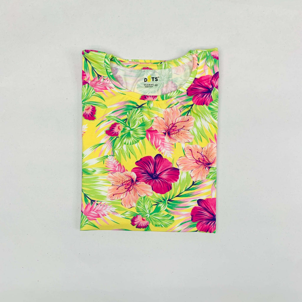 Dots Ladies Printed T-Shirt