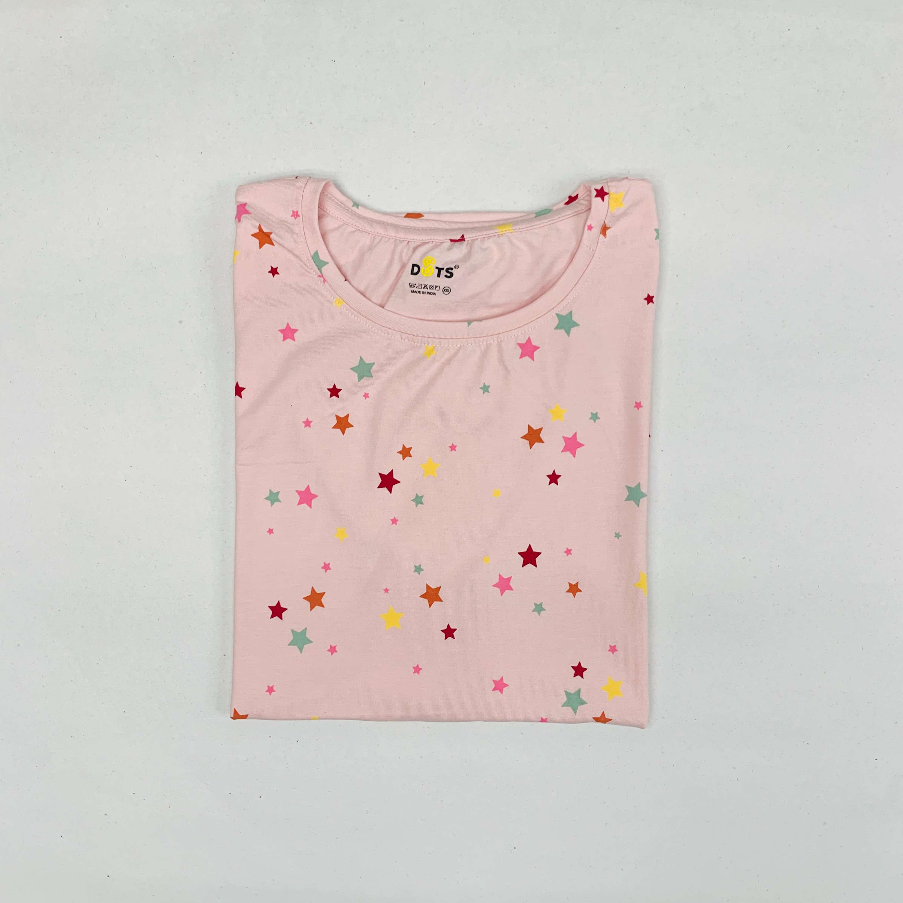 Dots Ladies Printed T-Shirt