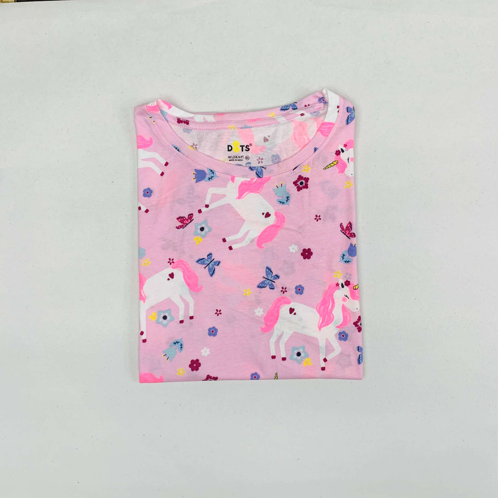 Dots Ladies Printed T-Shirt