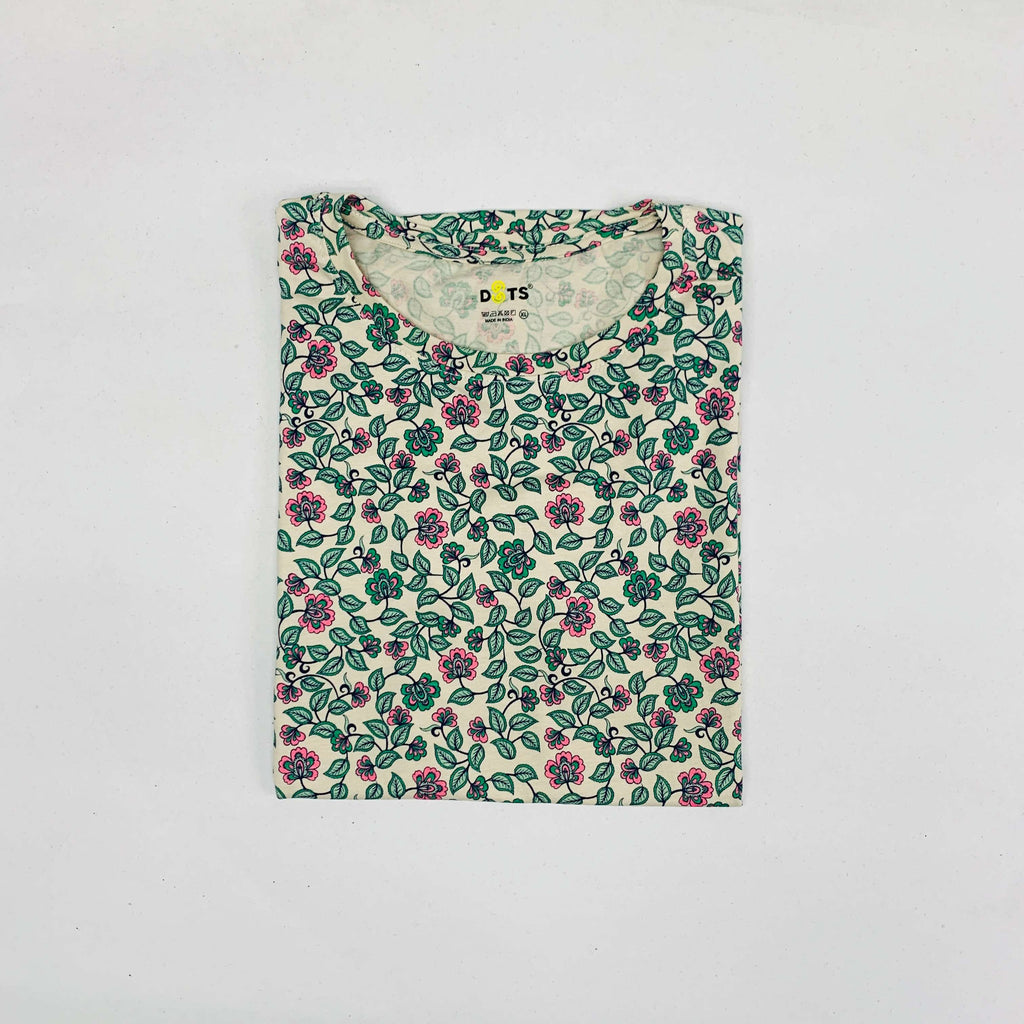 Dots Ladies Printed T-Shirt