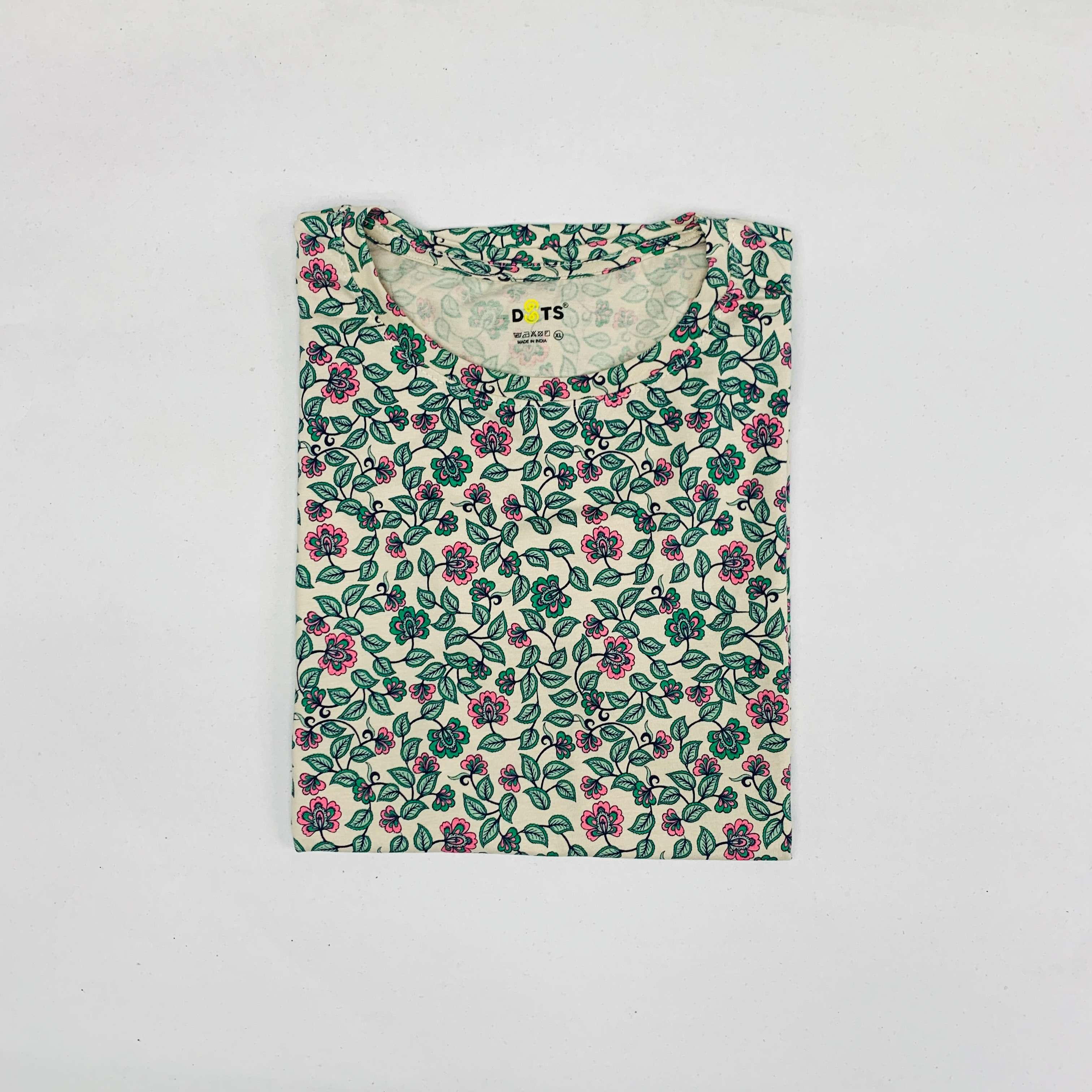 Dots Ladies Printed T-Shirt