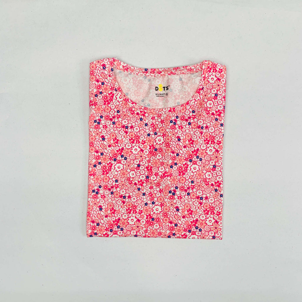 Dots Ladies Printed T-Shirt