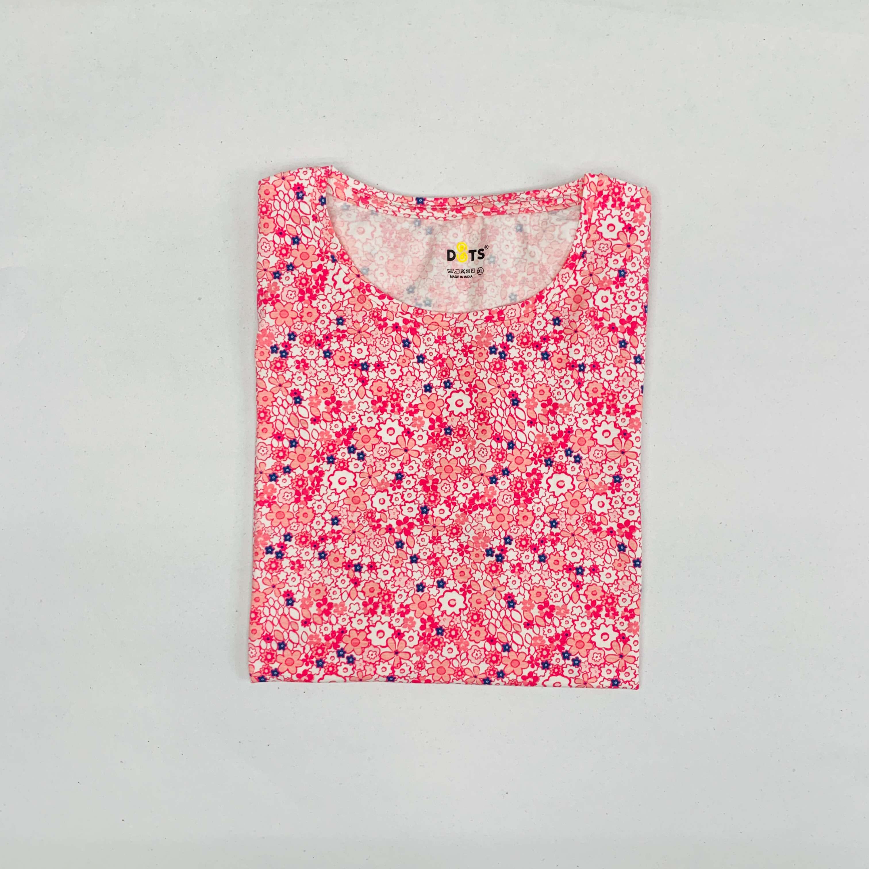 Dots Ladies Printed T-Shirt