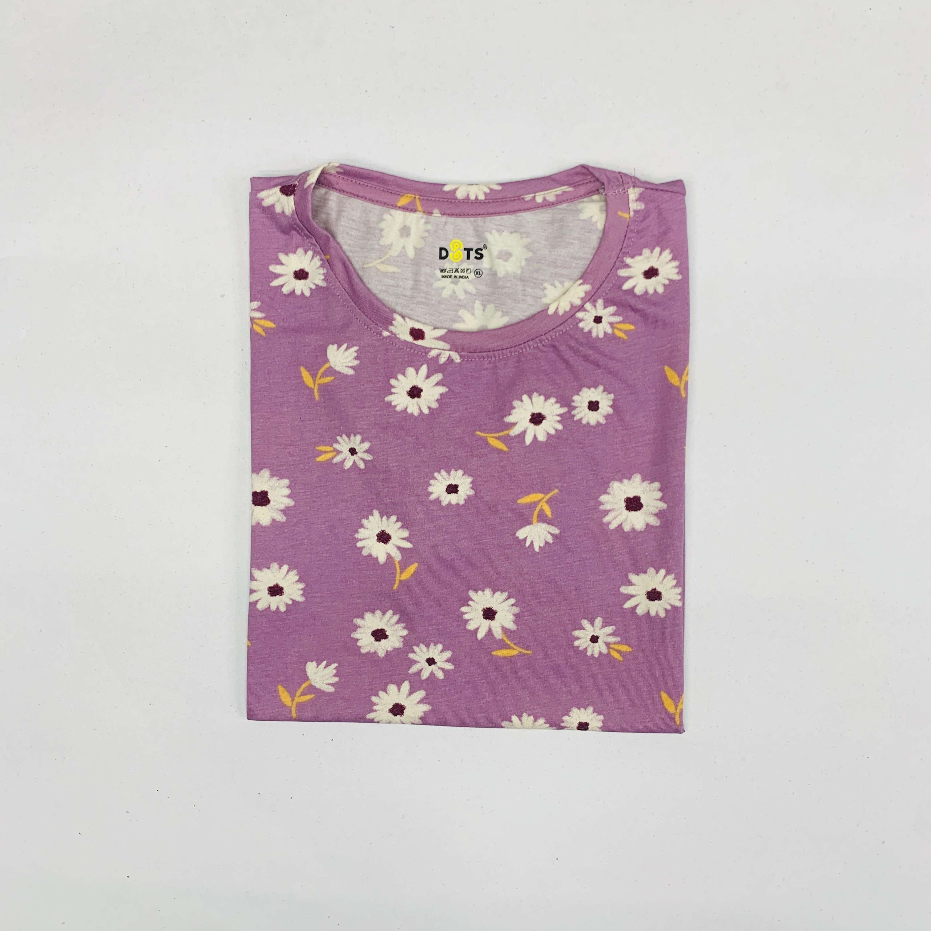 Dots Ladies Printed T-Shirt