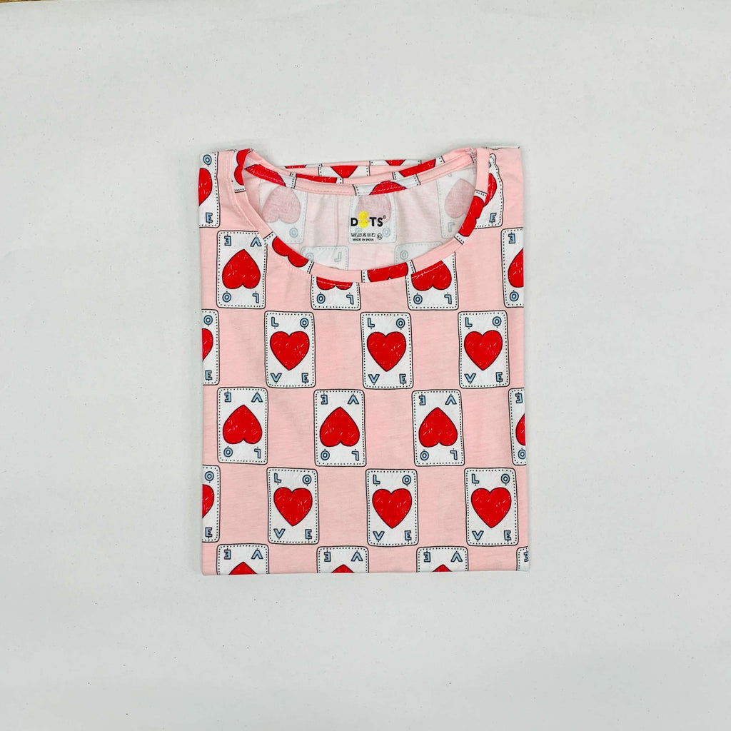 Dots Ladies Printed T-Shirt