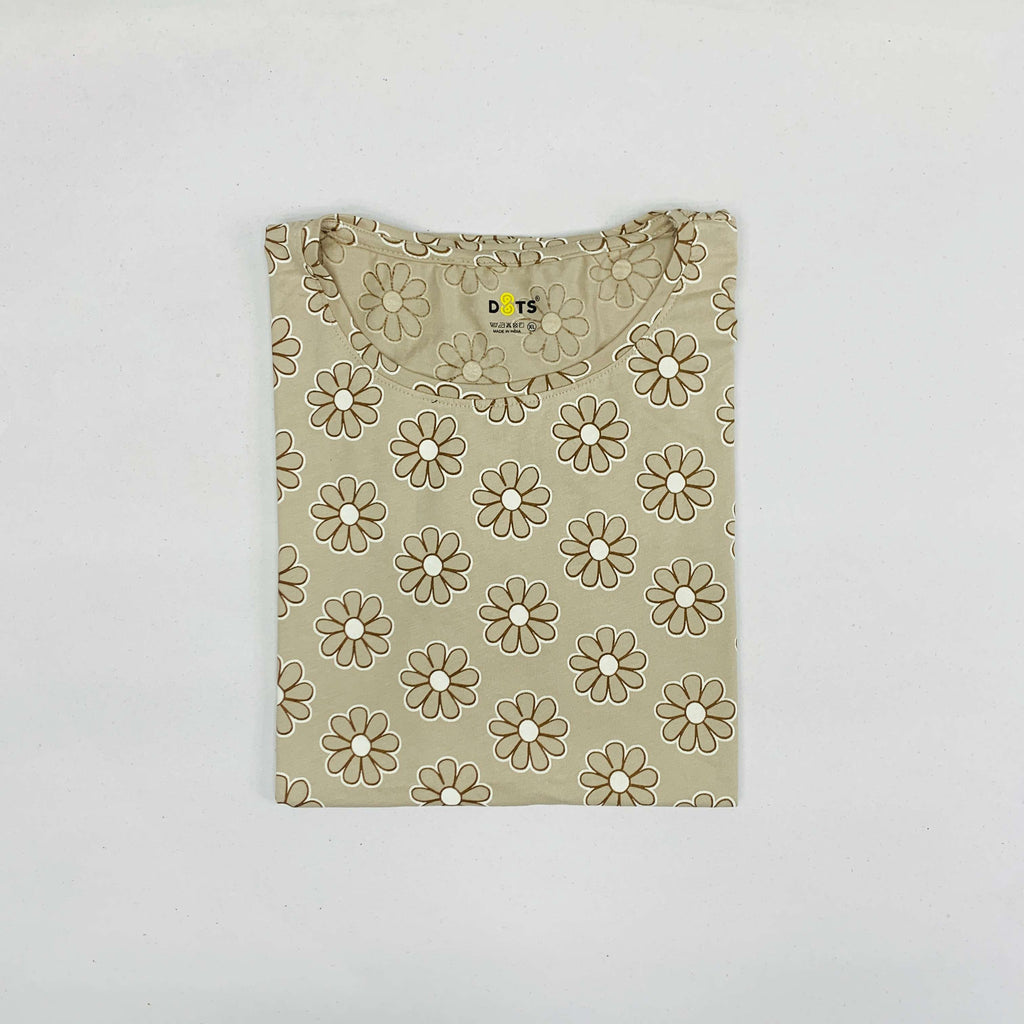 Dots Ladies Printed T-Shirt