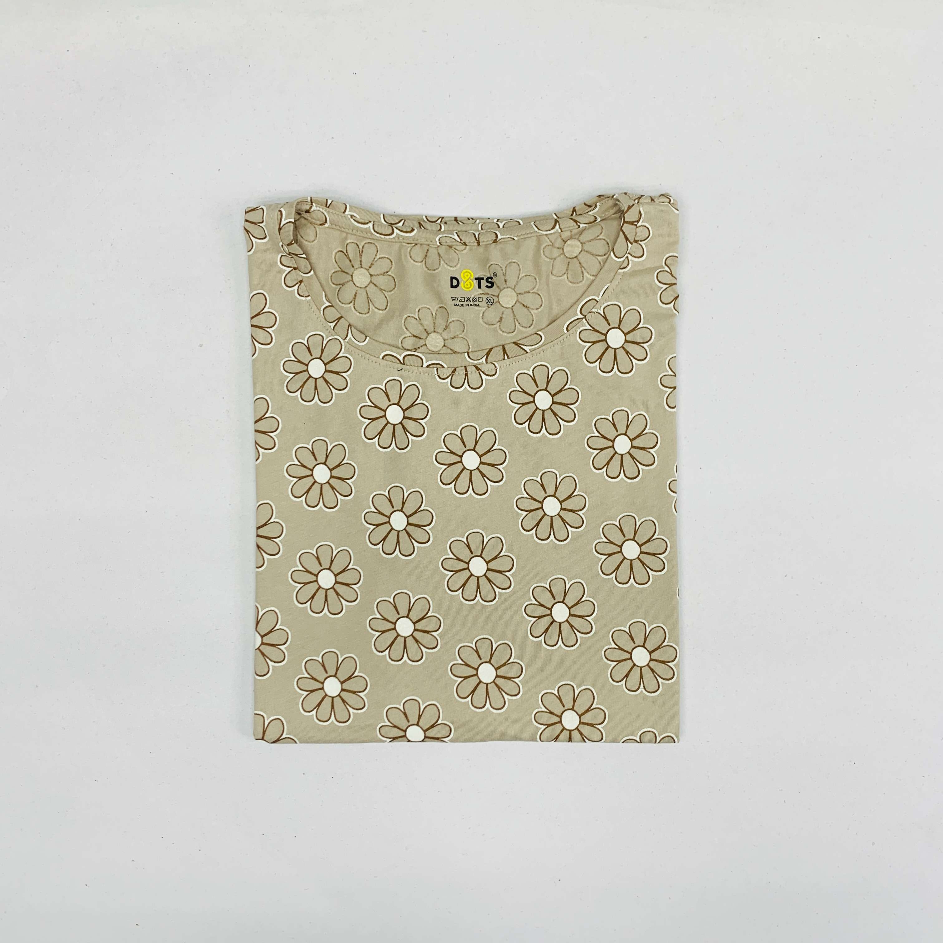 Dots Ladies Printed T-Shirt