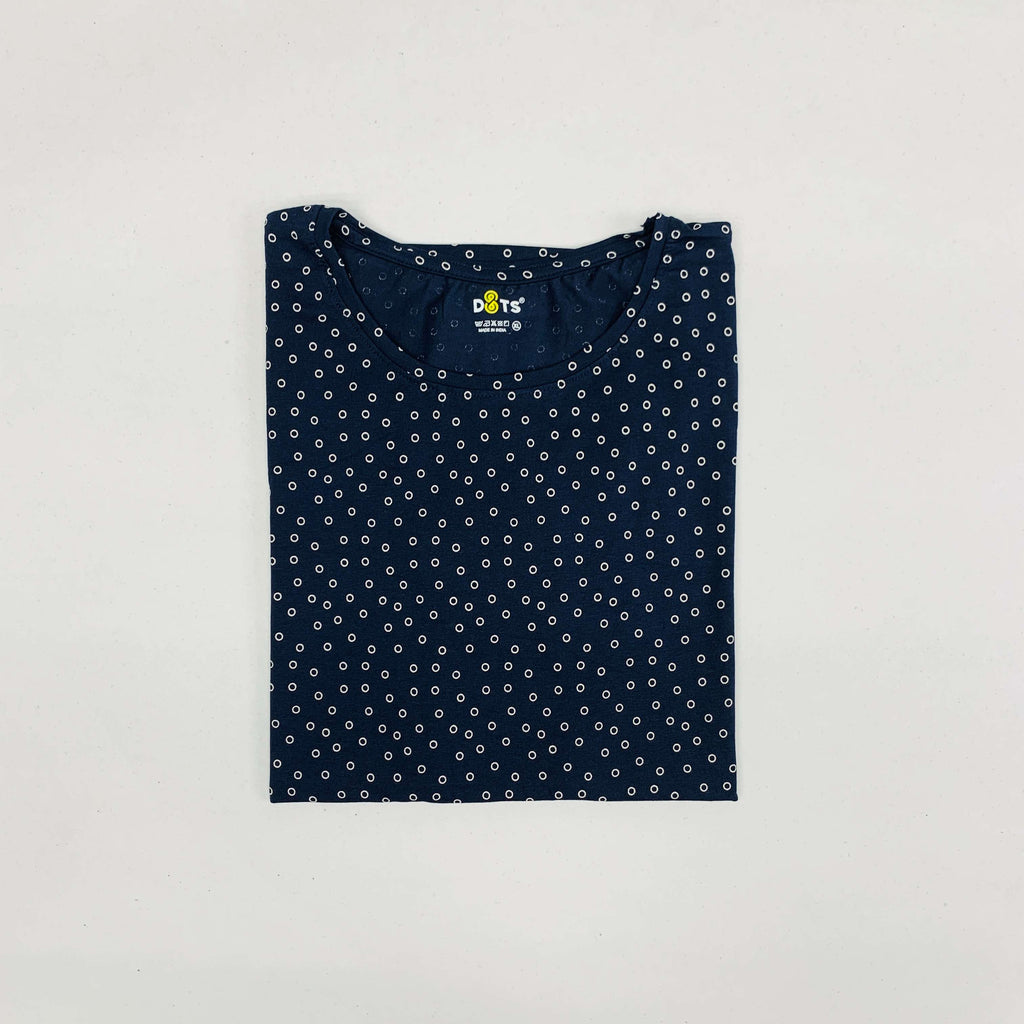 Dots Ladies Printed T-Shirt