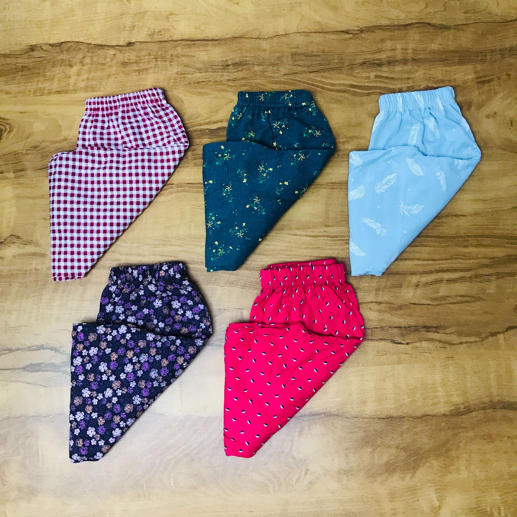 Unisex Kids Pants Pack of 5