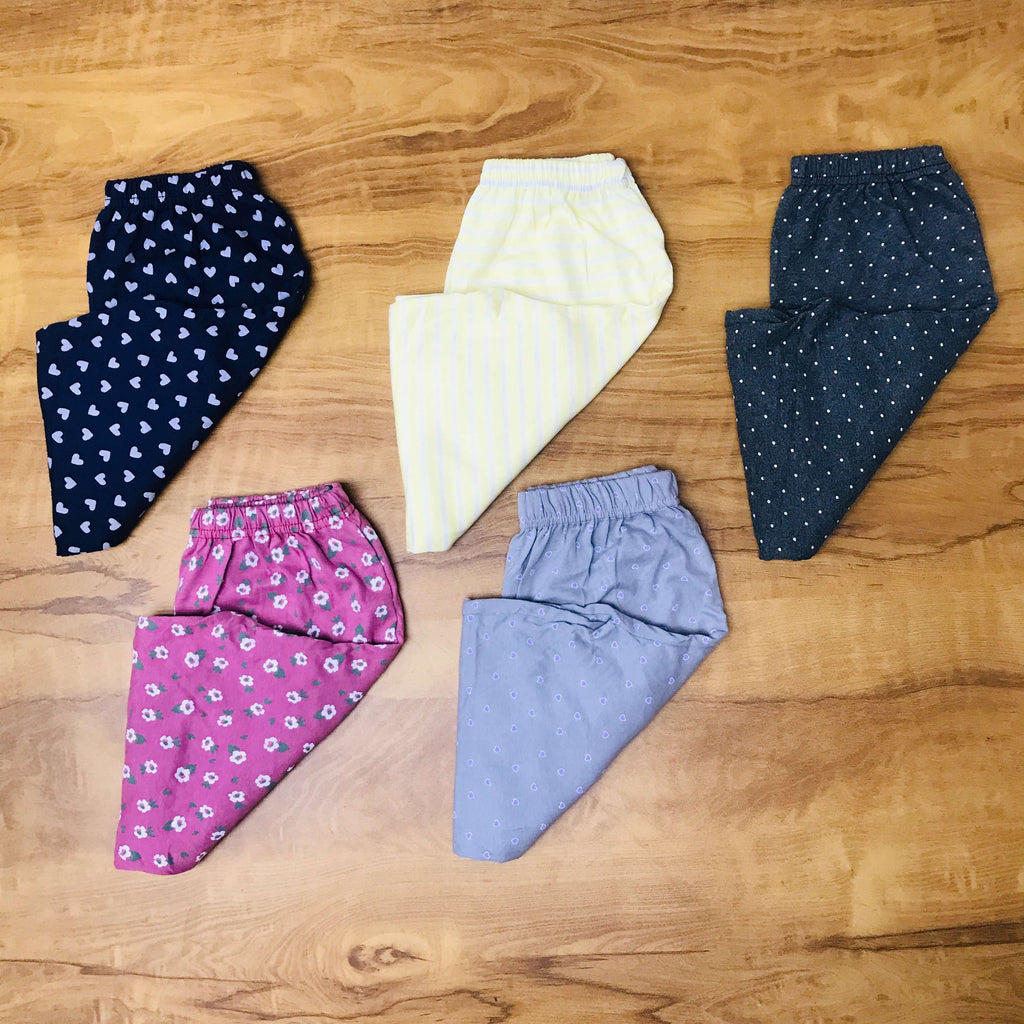 Unisex Kids Pants Pack of 5