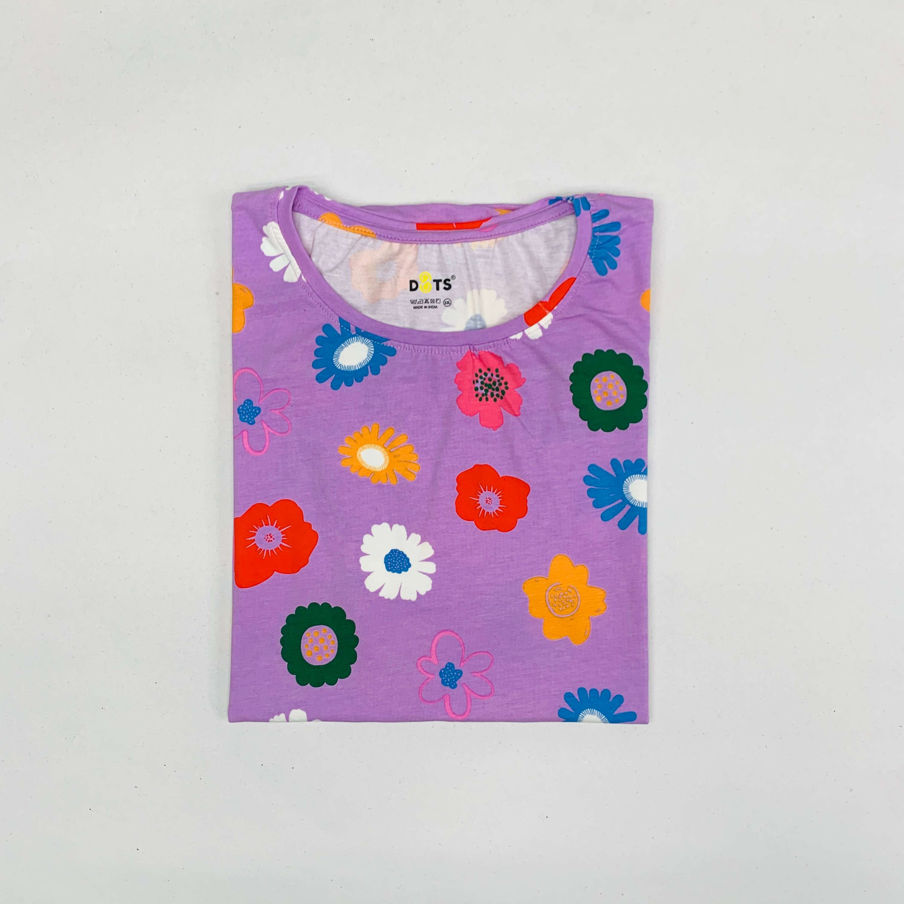 Dots Ladies Printed T-Shirt