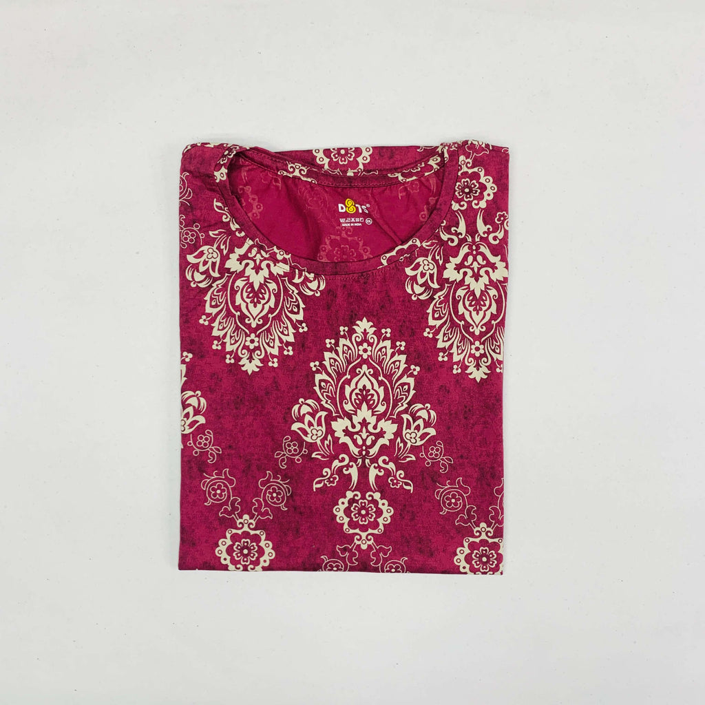 Dots Ladies Printed T-Shirt