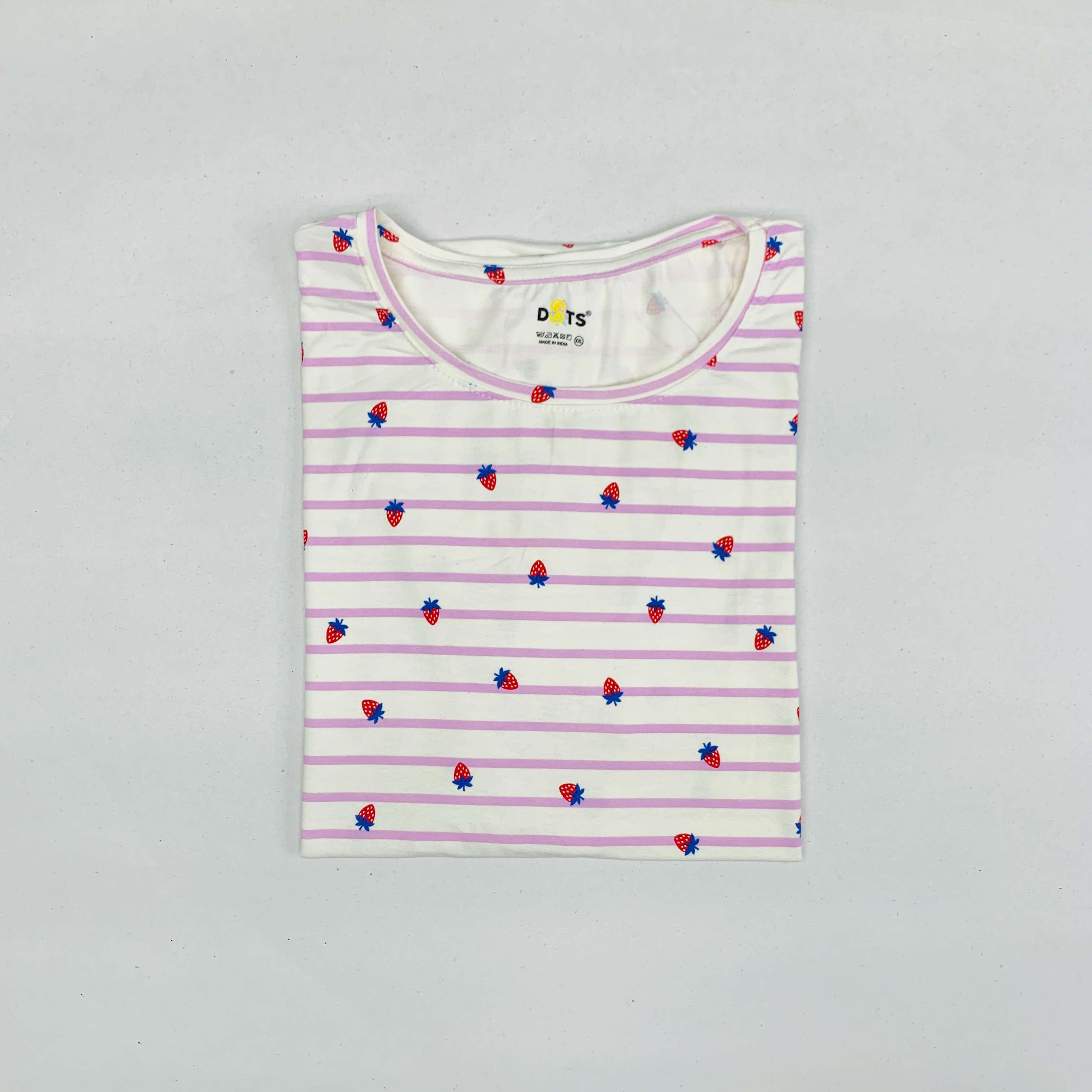 Dots Ladies Printed T-Shirt