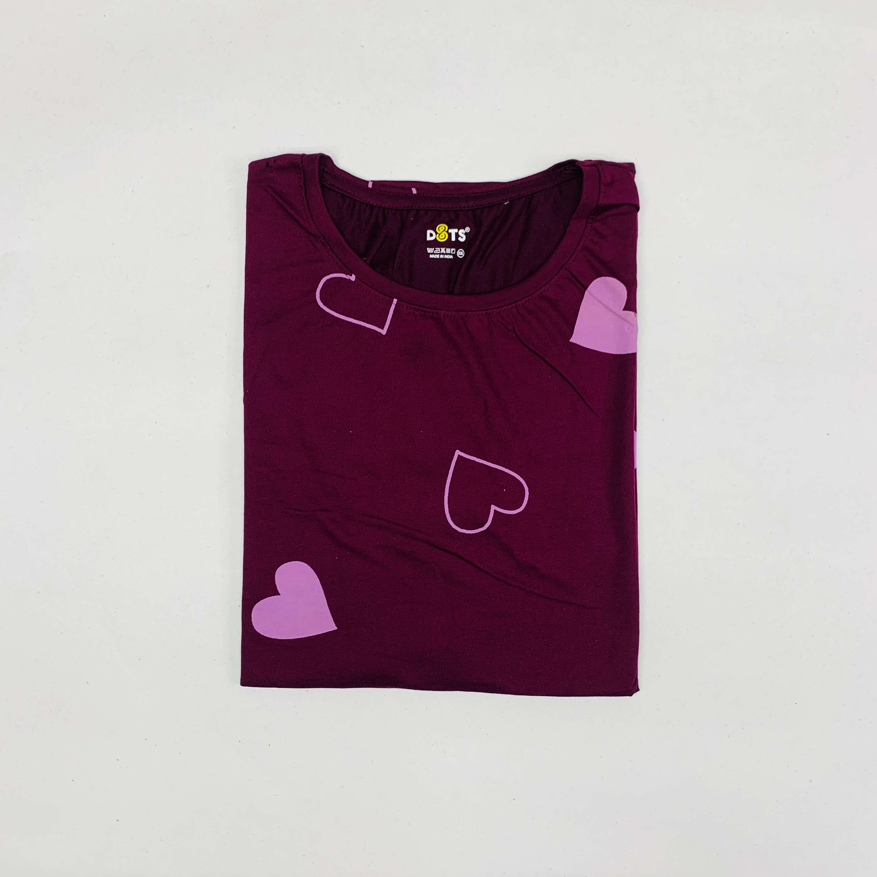 Dots Ladies Printed T-Shirt