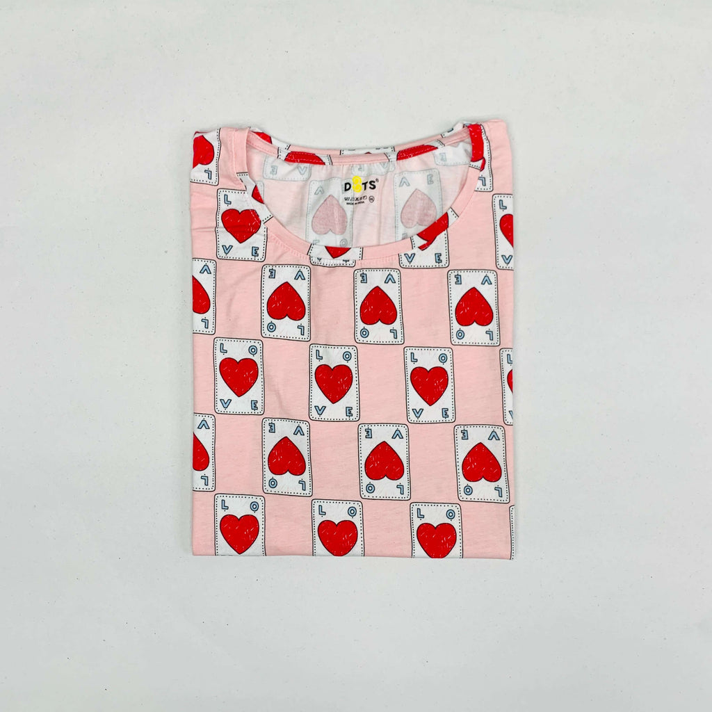 Dots Ladies Printed T-Shirt