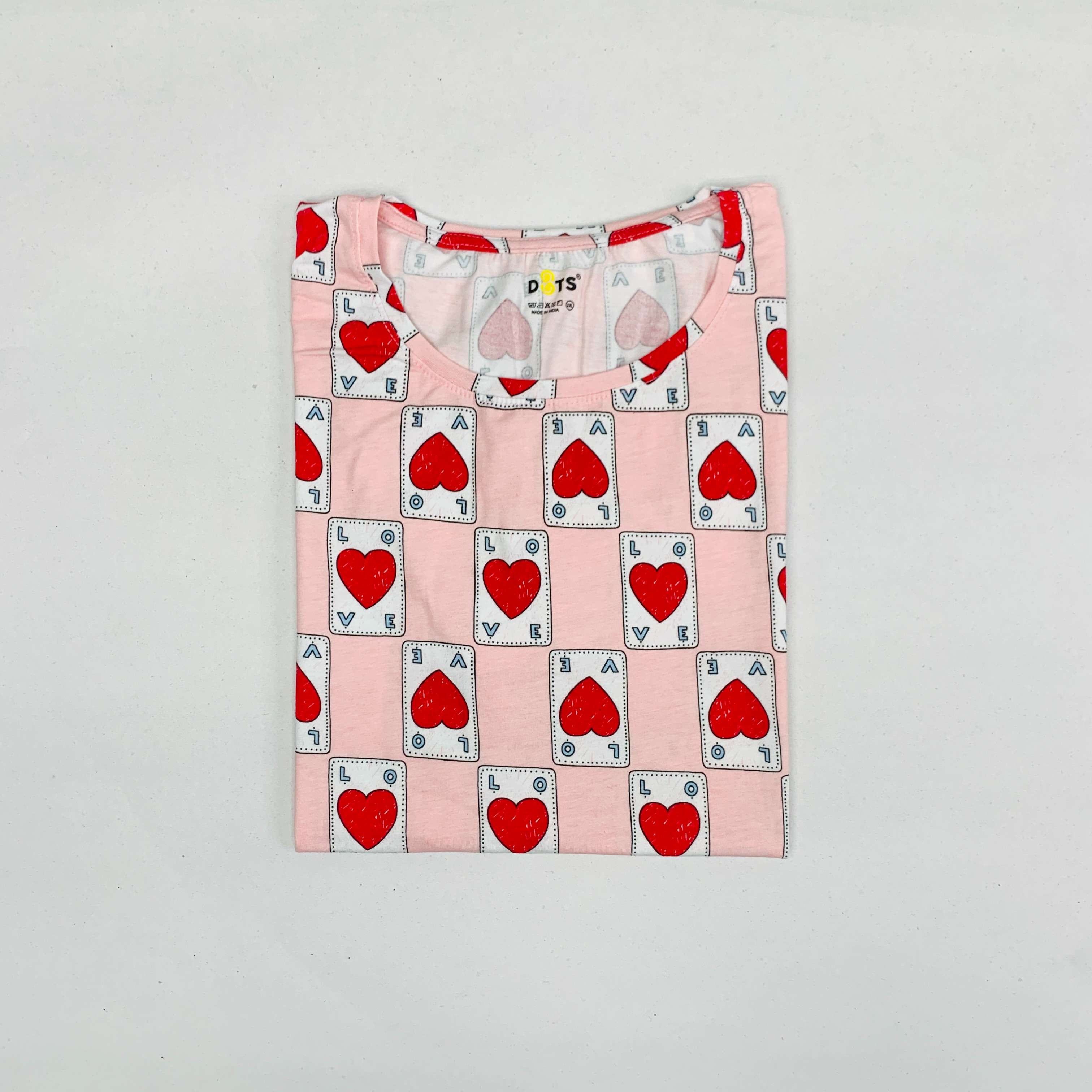 Dots Ladies Printed T-Shirt