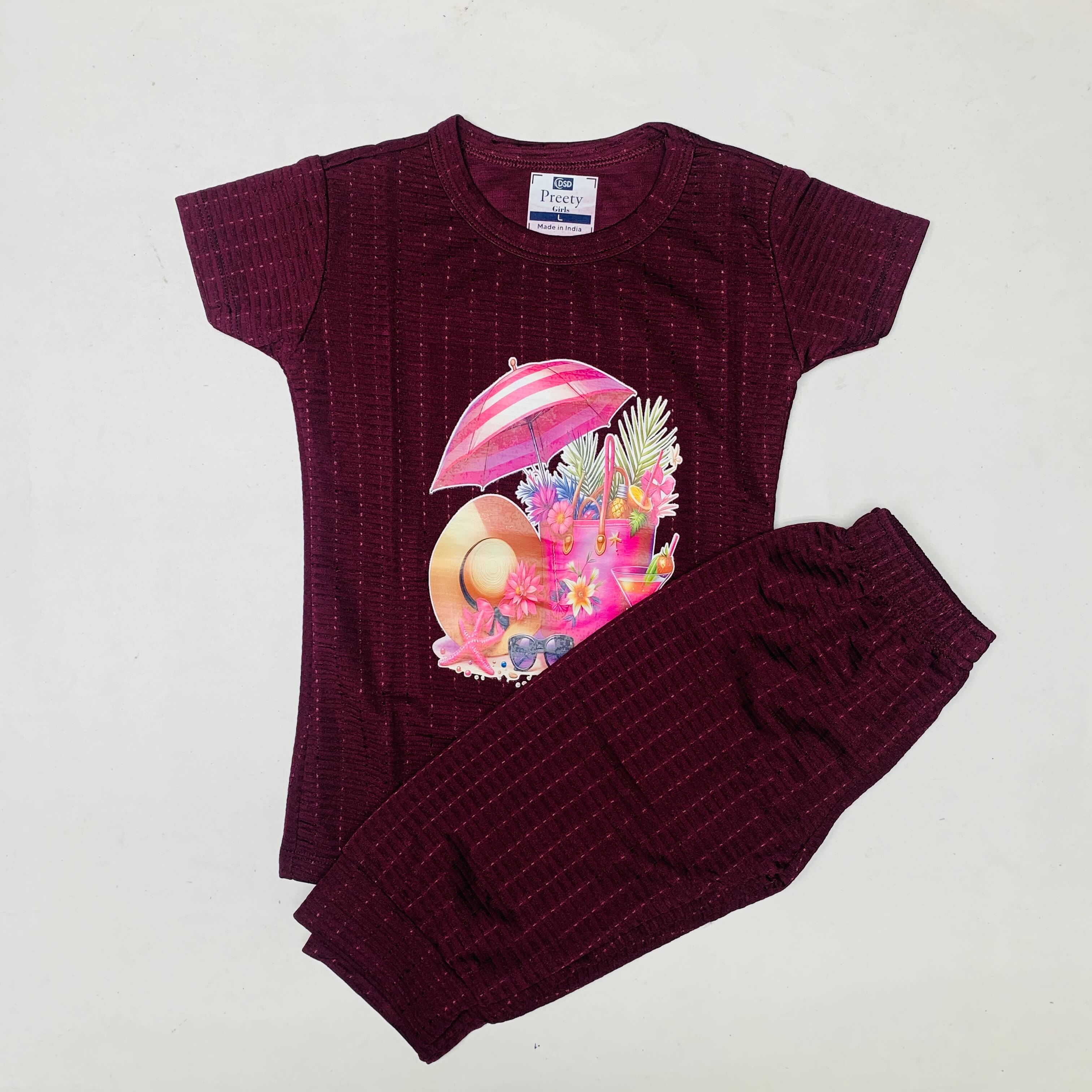 Girls Capri Set