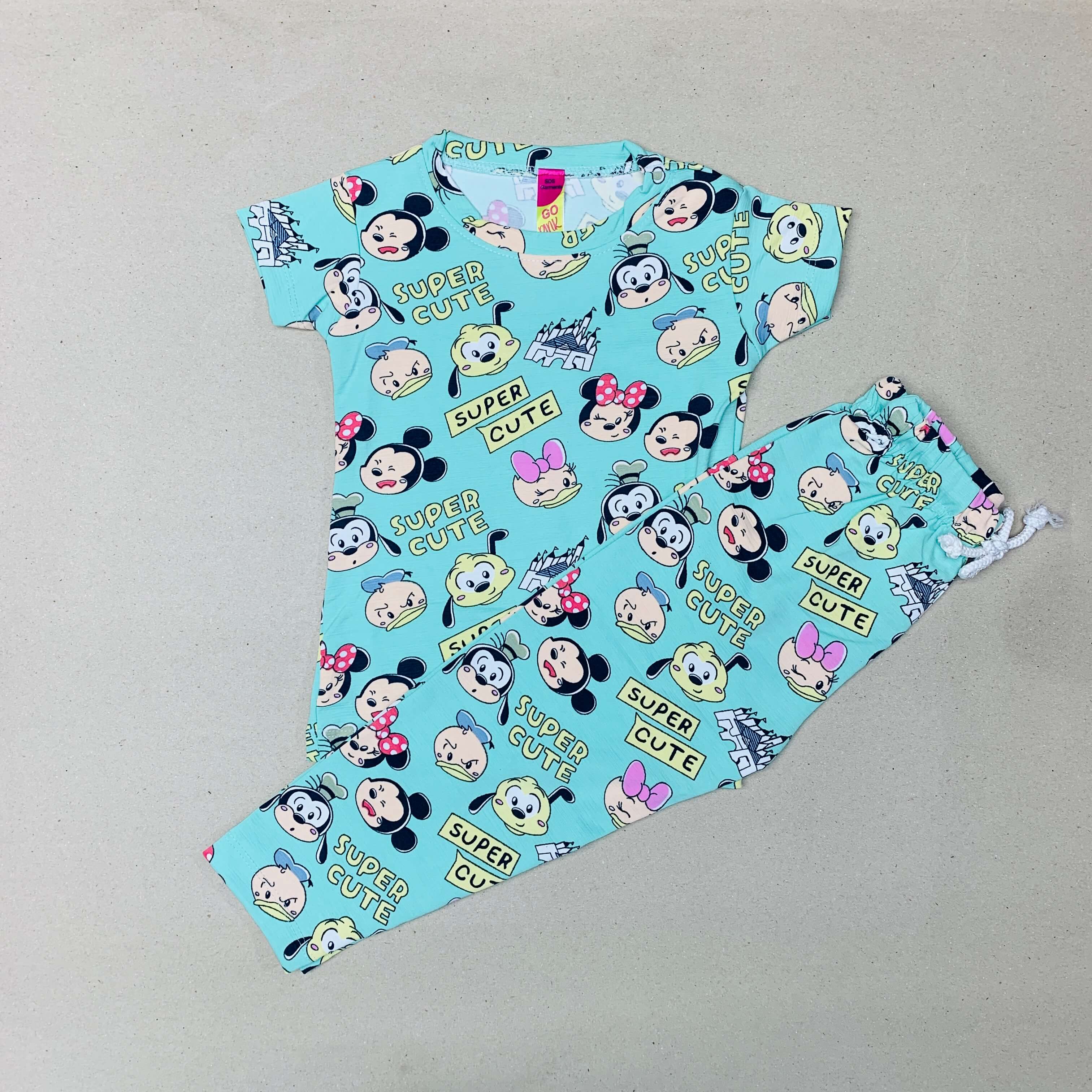 Pink Poppers Pant Set
