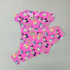 Pink Poppers Pant Set