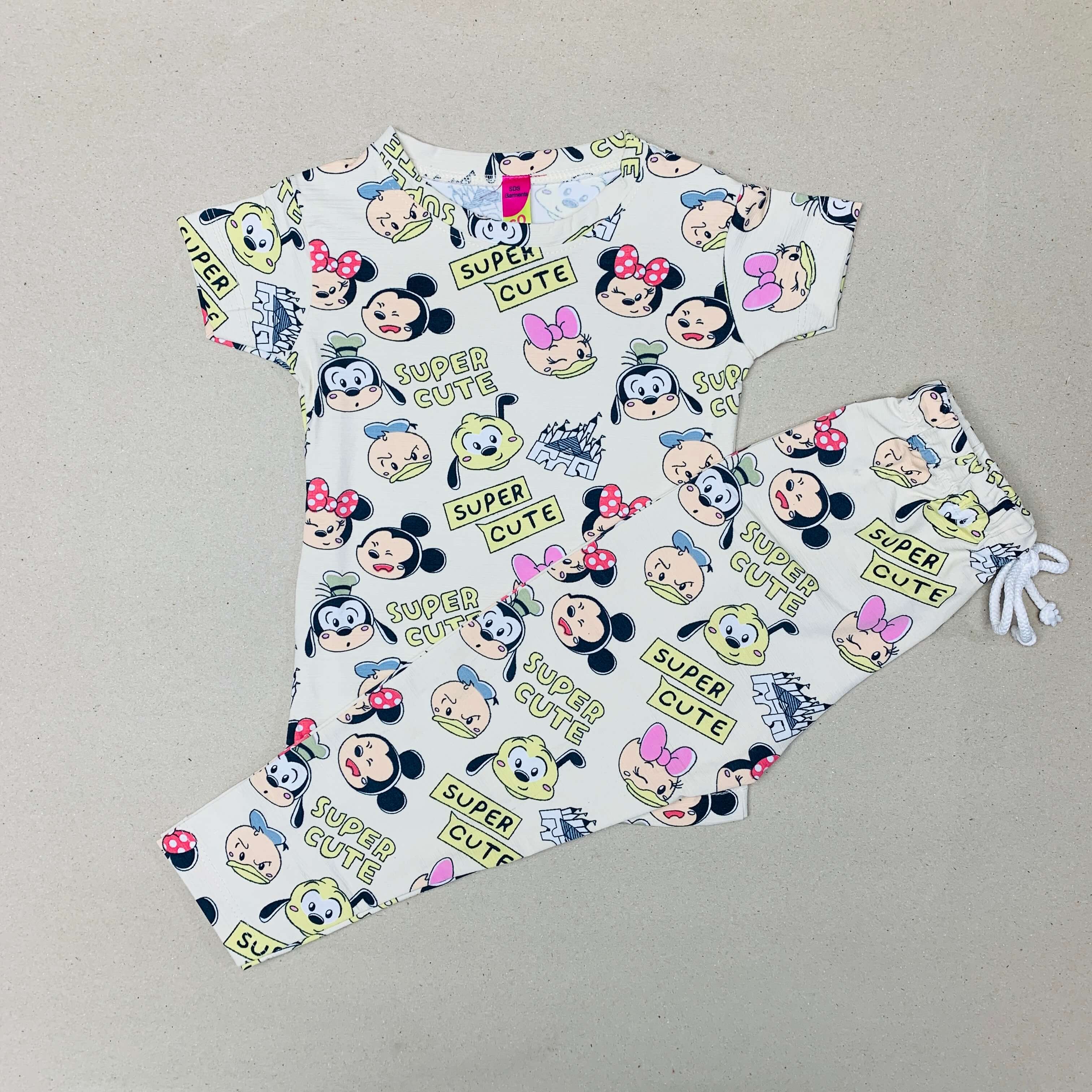Pink Poppers Pant Set