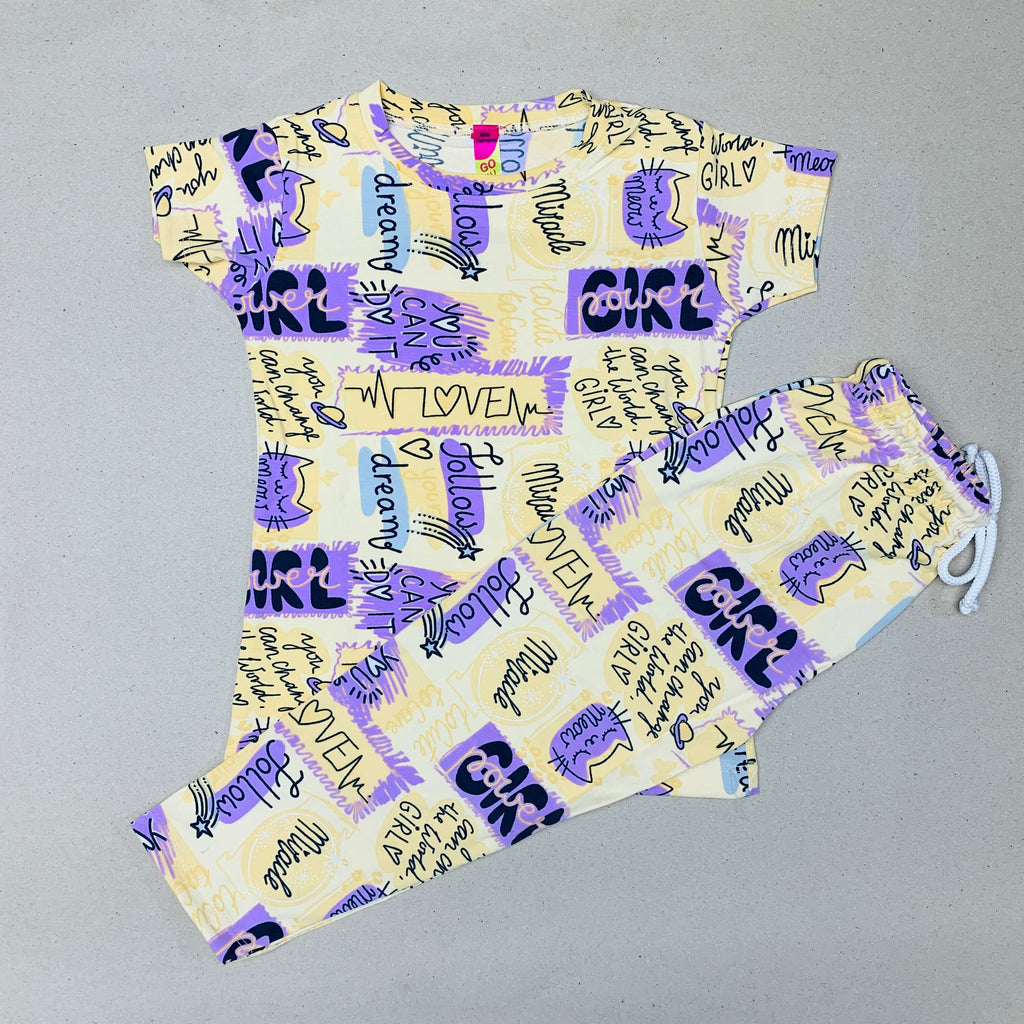 Pink Poppers Pant Set