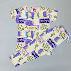 Pink Poppers Pant Set