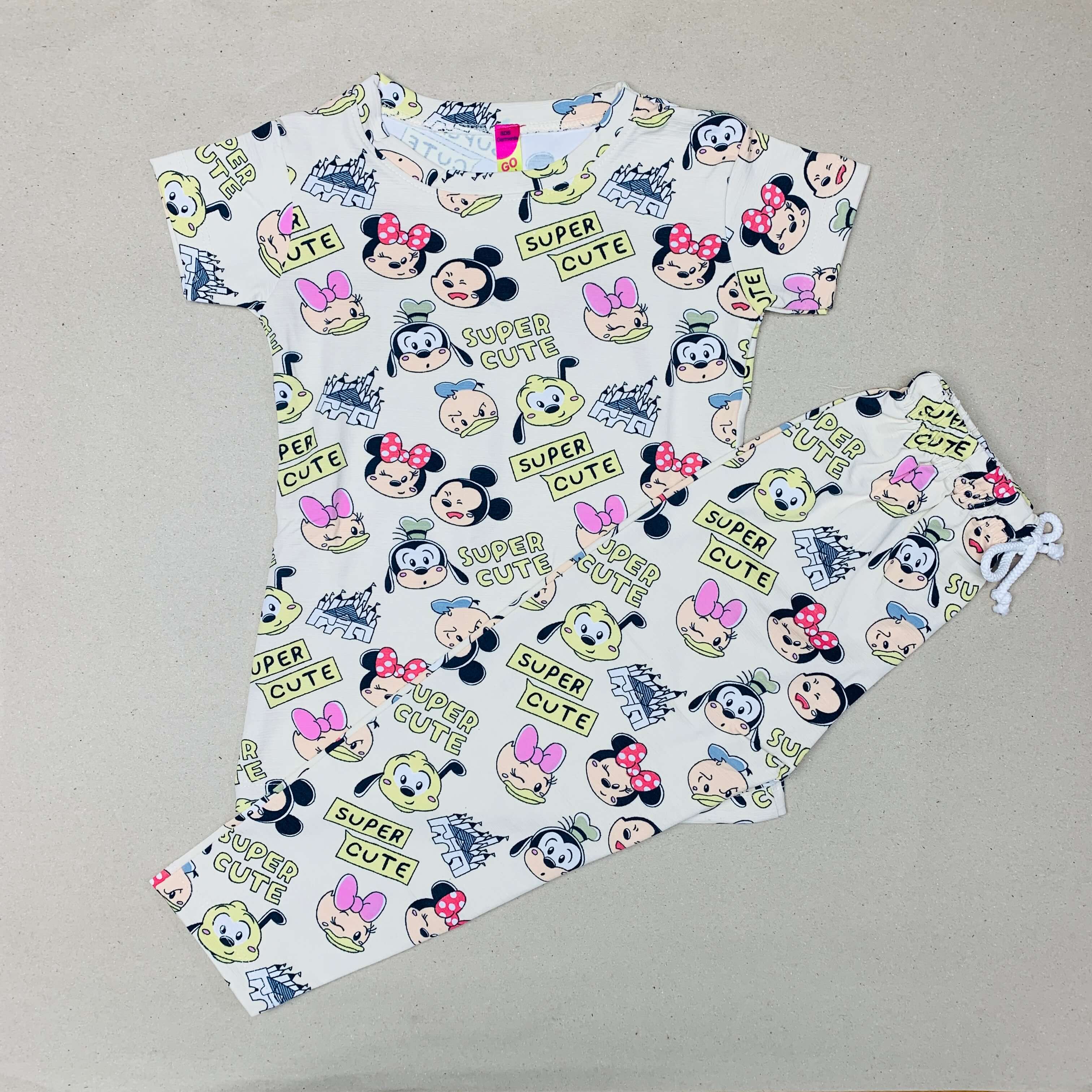 Pink Poppers Pant Set