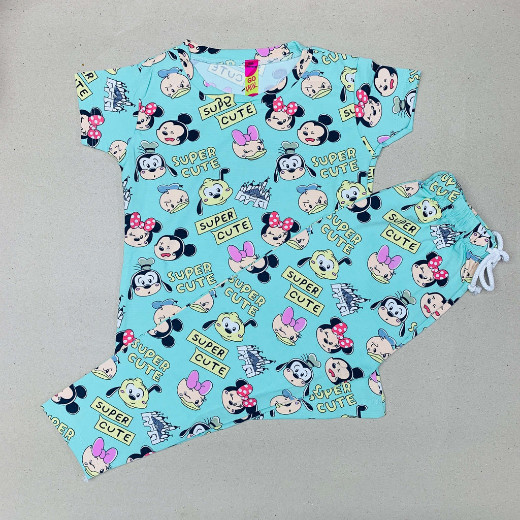 Pink Poppers Pant Set