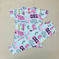 Pink Poppers Pant Set