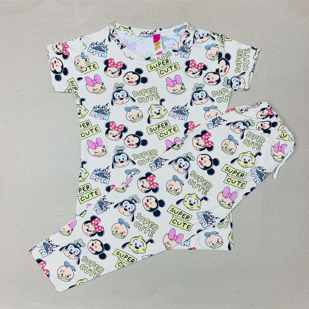 Pink Poppers Pant Set