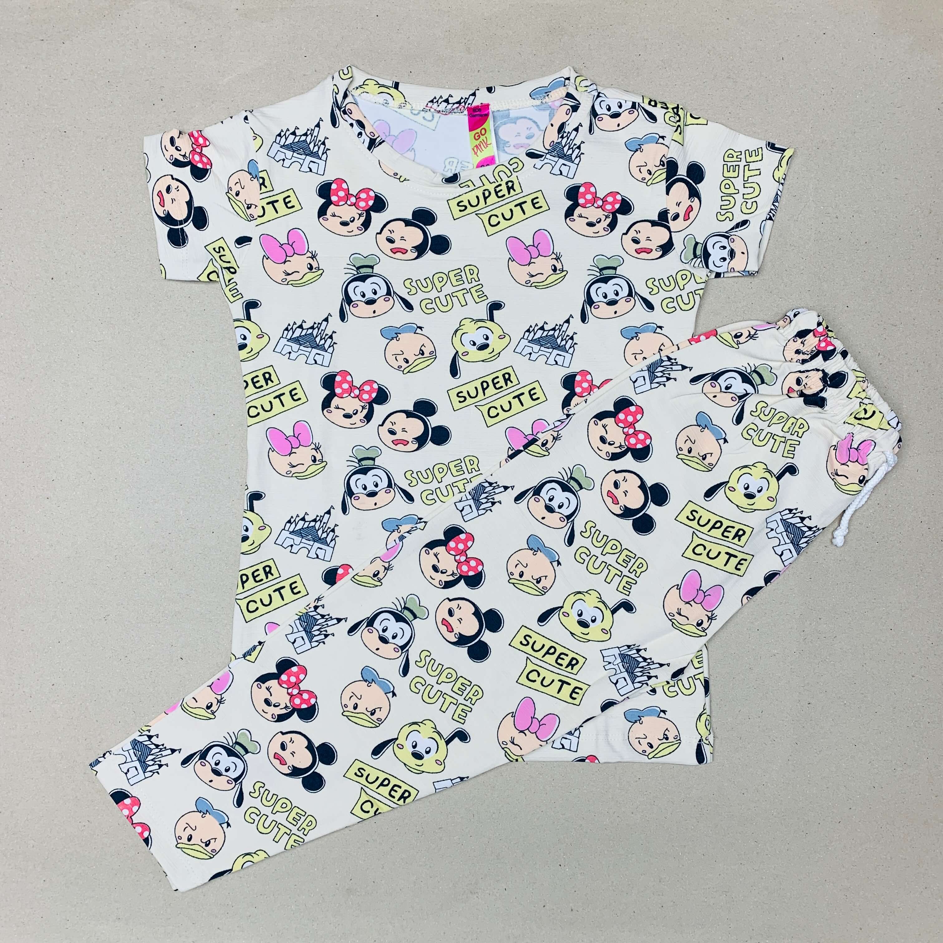 Pink Poppers Pant Set