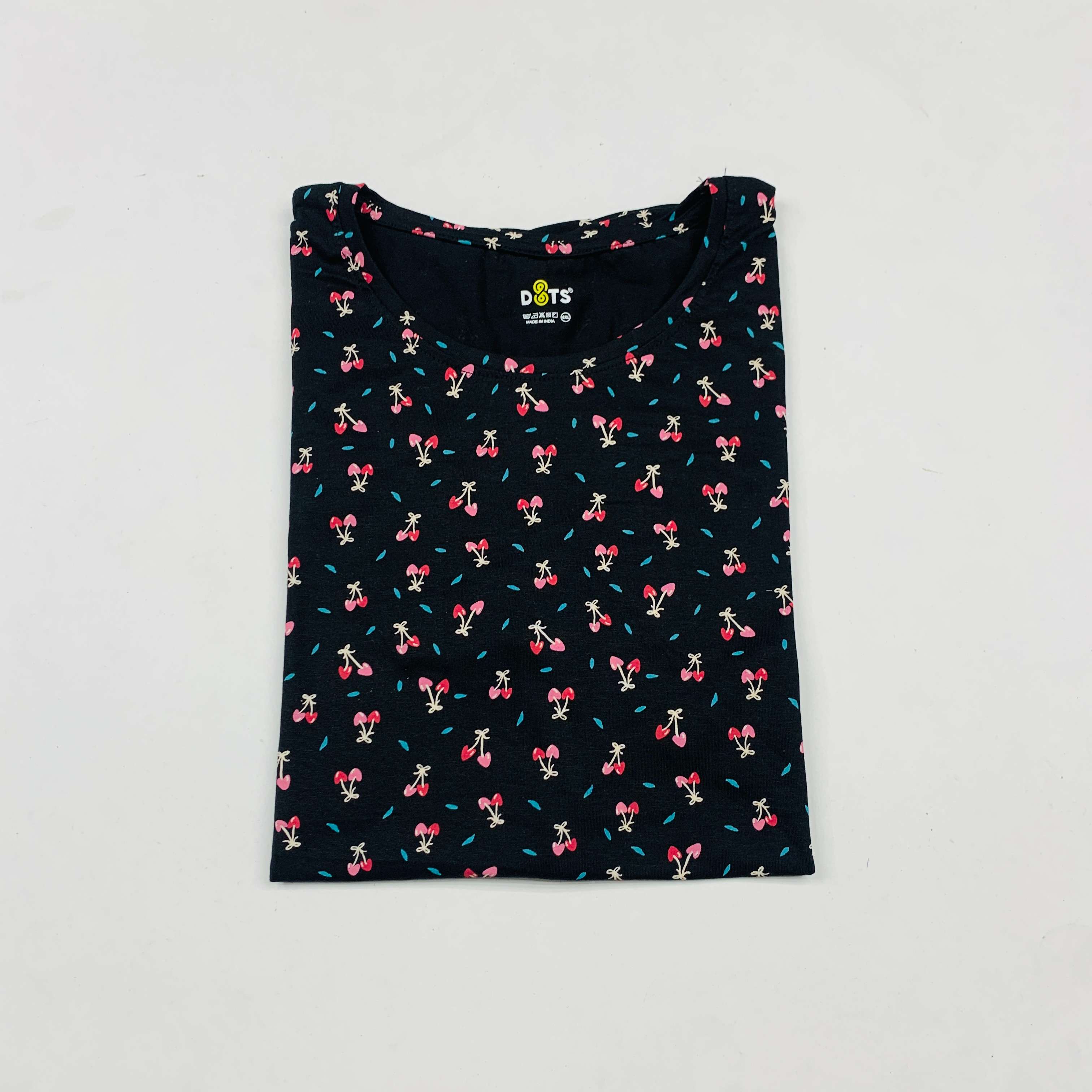 Dots Ladies Printed T-Shirt